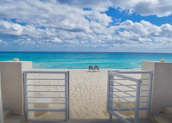 Departamento sobre la playa Cancun